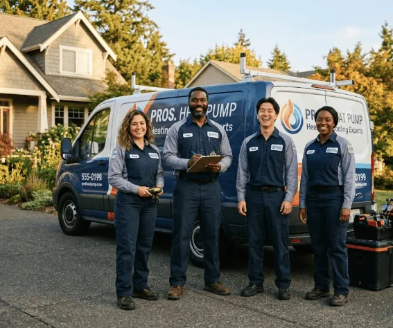 Heat Pump Installation company in Oakwood, TX